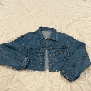 Cropped Brandy jean jacket